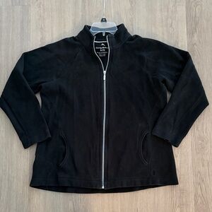 Tommy Bahama Black Full-Zip Jacket
